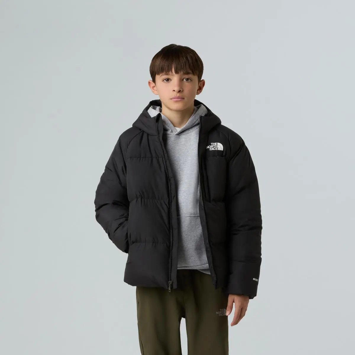 NF0A88TX B NORTH DOWN HOODED NERO THE NORTH FACE