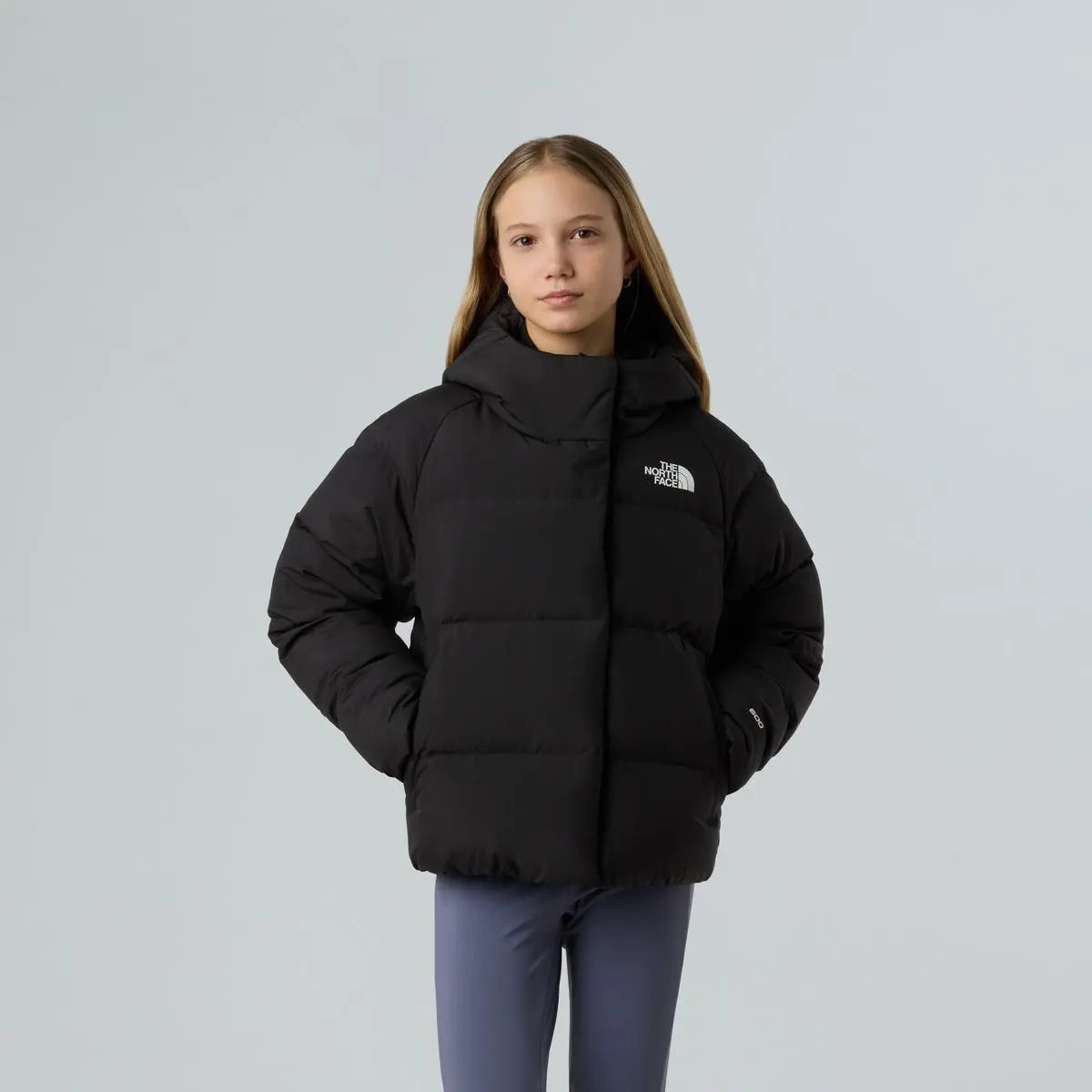 NF0A88UD G NORTH DOWN HODDED JKT NERO THE NORTH FACE