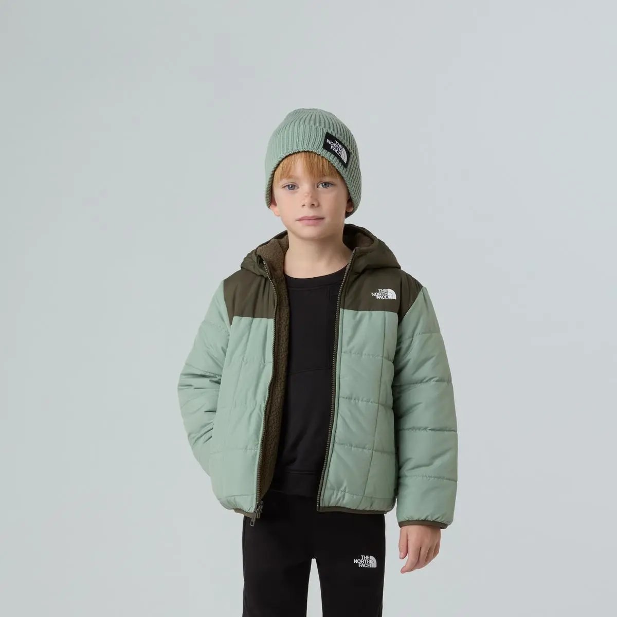 NF0A88VH K REVERSIBLE SHASTA JKT VERDE THE NORTH FACE