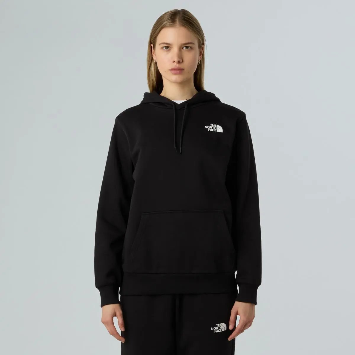NF0A89EY W SIMPLE DOME HOODIE NERO THE NORTH FACE