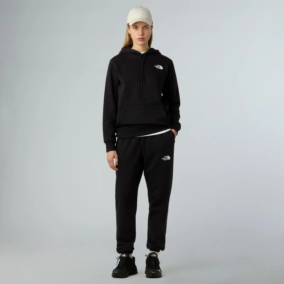 NF0A89EY W SIMPLE DOME HOODIE NERO THE NORTH FACE