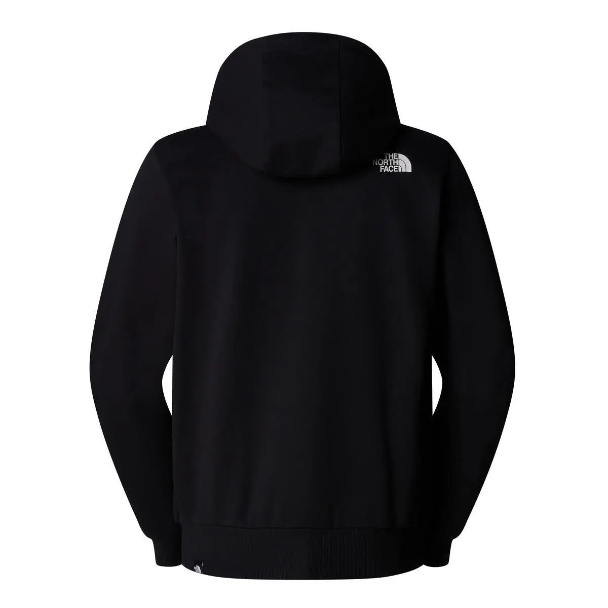 NF0A89FD M SIMPLE DOME FULL ZIP NERO THE NORTH FACE