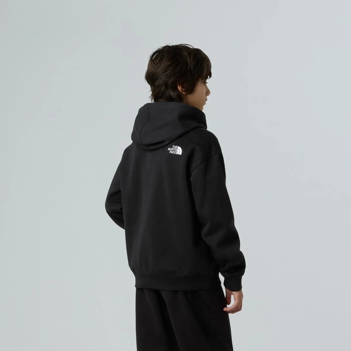 NF0A89H9 TEEN BOX NSE REG HOODIE NERO THE NORTH FACE