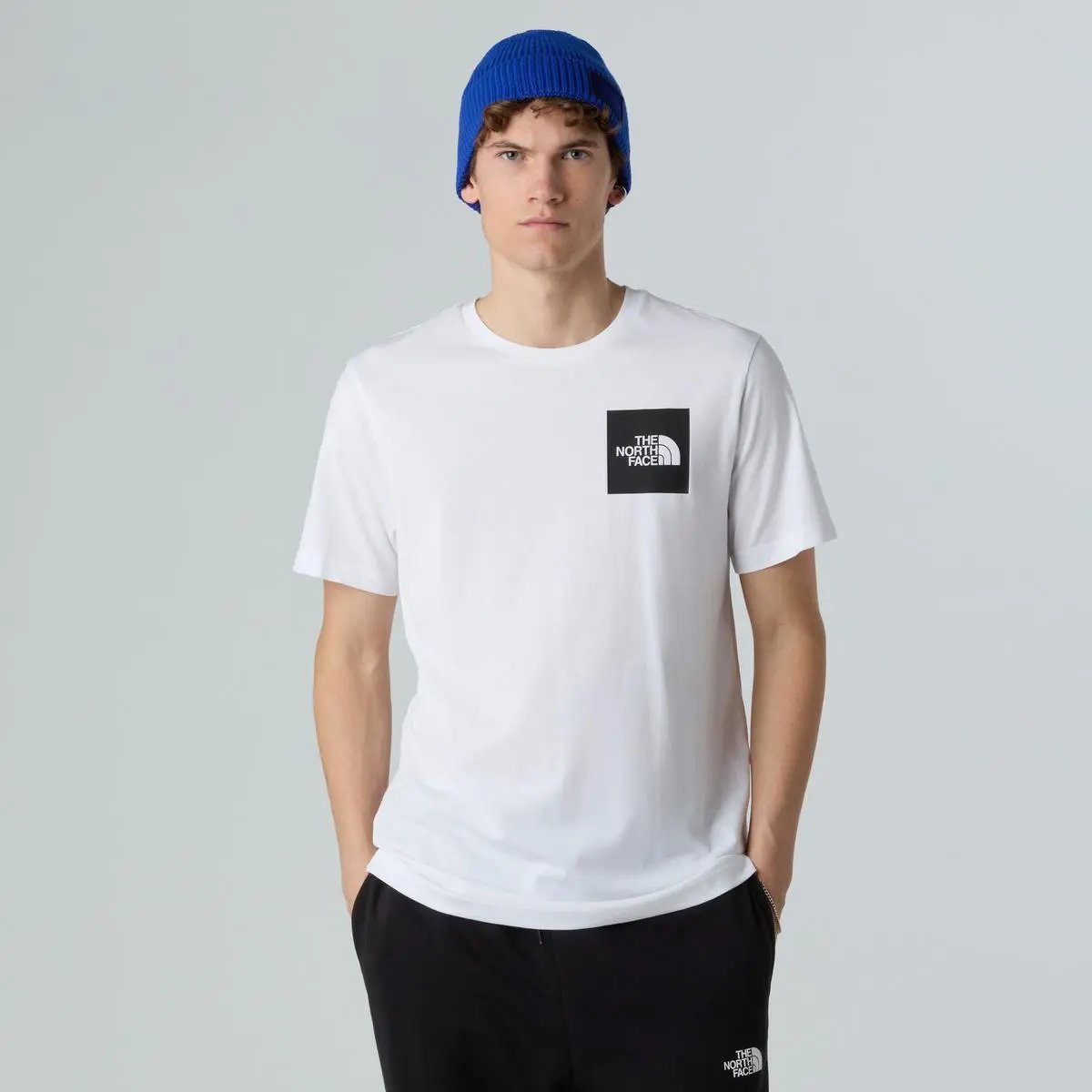 NF0A8A6M M SS FINE TEE BIANCO THE NORTH FACE