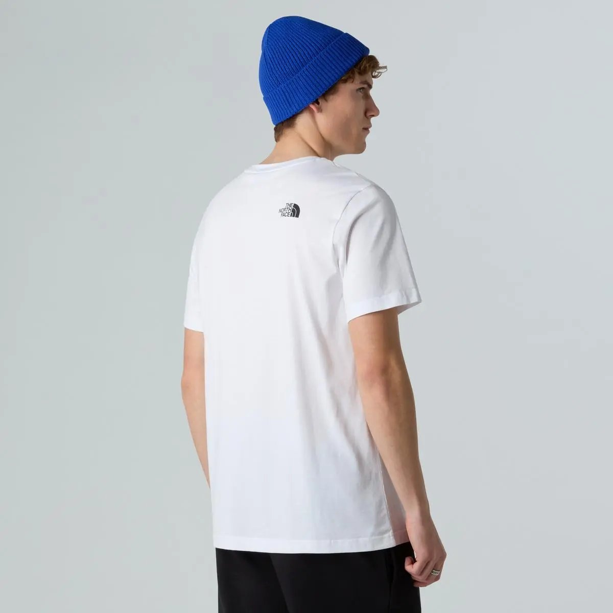 NF0A8A6M M SS FINE TEE BIANCO THE NORTH FACE