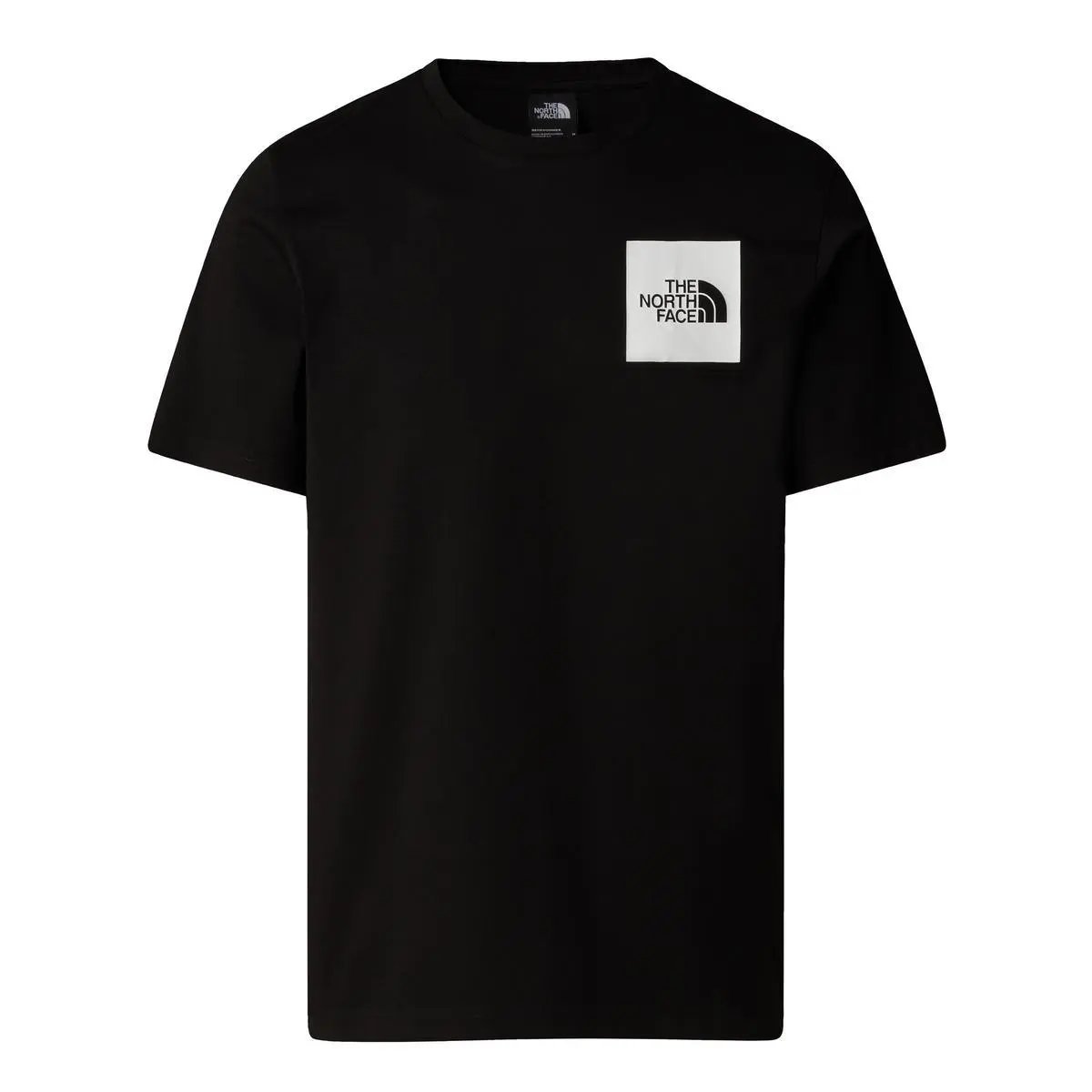 NF0A8A6M M SS FINE TEE NERO THE NORTH FACE