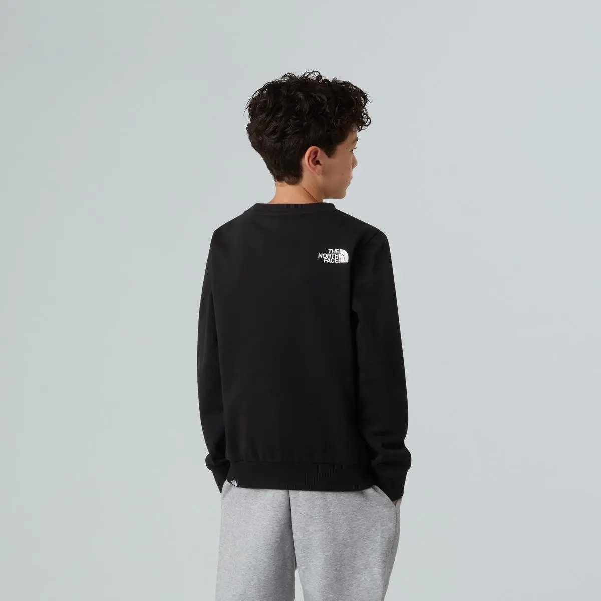 NF0A8AXY TEEN SIMPLE DOMECREW TNF NERO THE NORTH FACE