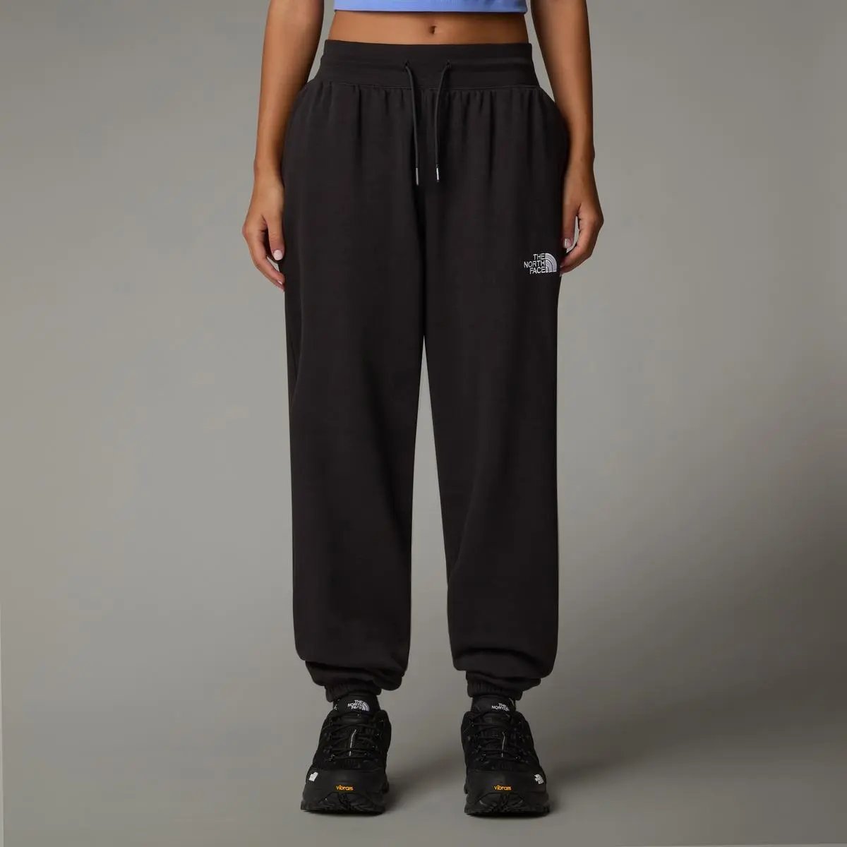NF0A8C1G W ESSENTIAL RELAXED JOGGER NERO THE NORTH FACE
