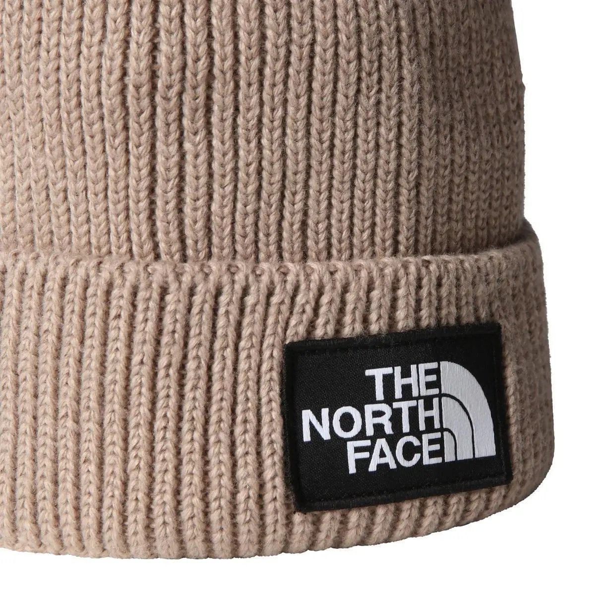 NF0A8CHE TNF LOGO BOX CUFFED BNE BEIGE THE NORTH FACE
