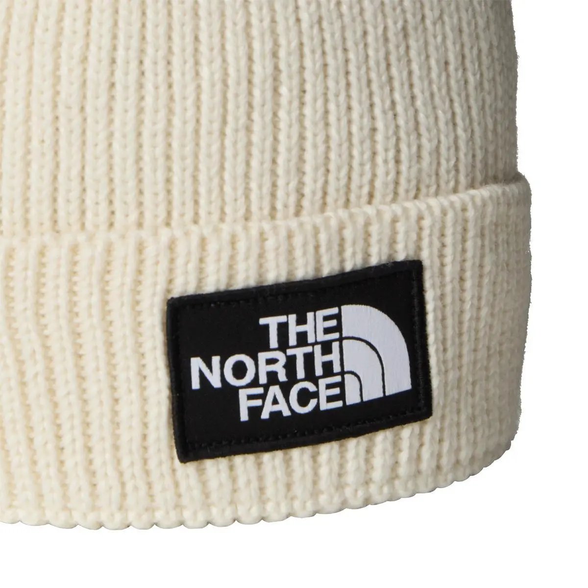 NF0A8CHF TNF LOGO BOX POM BEANIE PANNA THE NORTH FACE