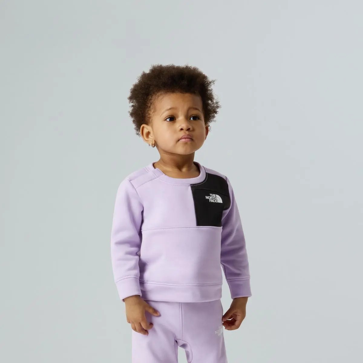 NF0A8CV1 BABY PERF FLEECE SET LILLA THE NORTH FACE