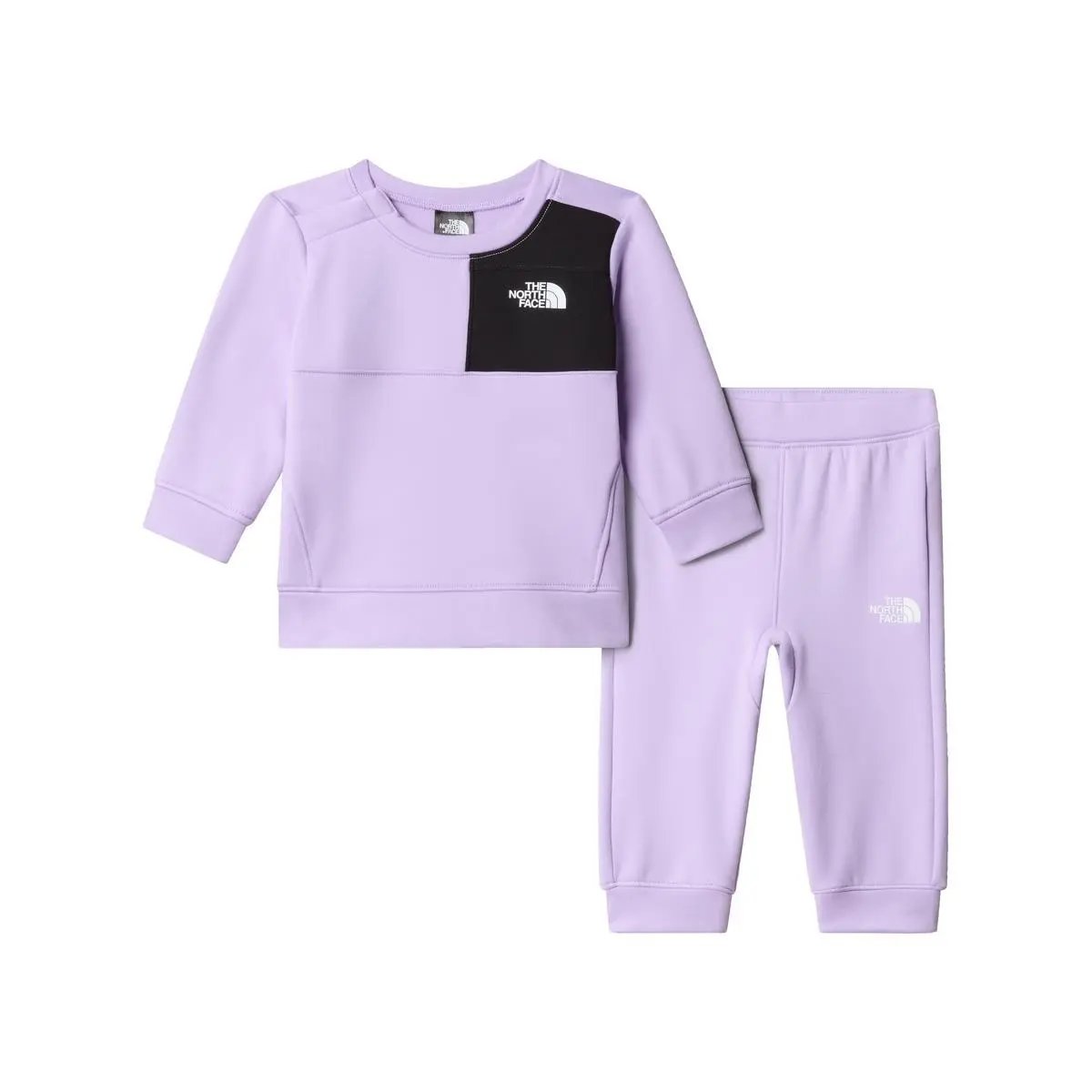 NF0A8CV1 BABY PERF FLEECE SET LILLA THE NORTH FACE