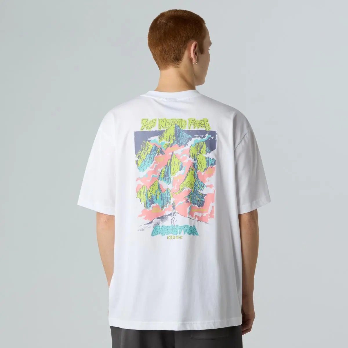 NF0A8E3C U EXPEDITION OVERSIZE TEE BIANCO THE NORTH FACE