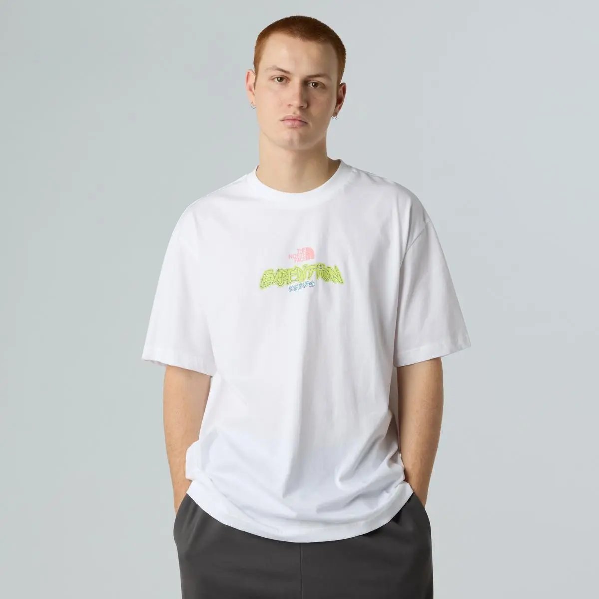 NF0A8E3C U EXPEDITION OVERSIZE TEE BIANCO THE NORTH FACE