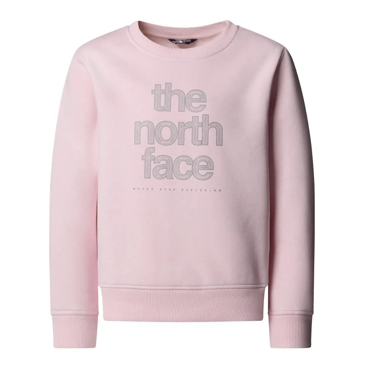 NF0A8EAP G REFLECT LOGO CREW ROSA THE NORTH FACE