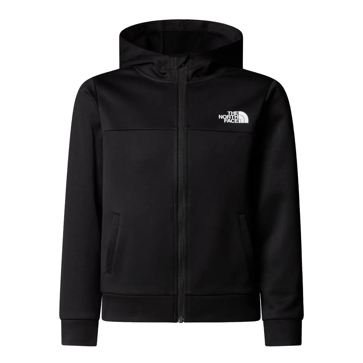 NF0A8EB6 TEEN REAXION FZ HOODIE NERO THE NORTH FACE
