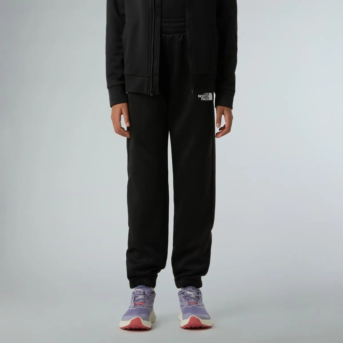 NF0A8EB7 TEEN REAXION JOGGER NERO THE NORTH FACE