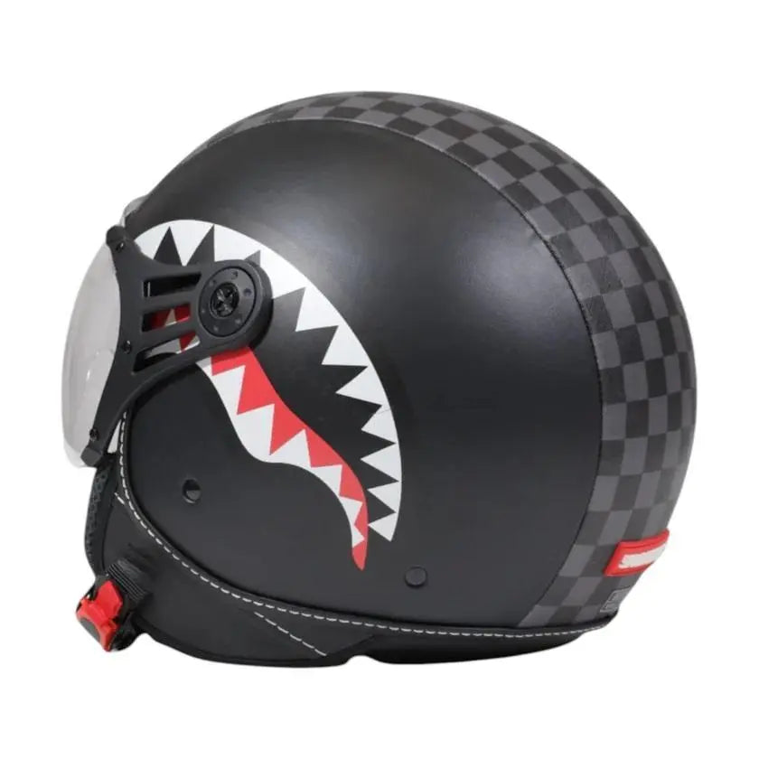 OP01 SHARK IN PARIS HELMET GRIGIO SPRAYGROUND