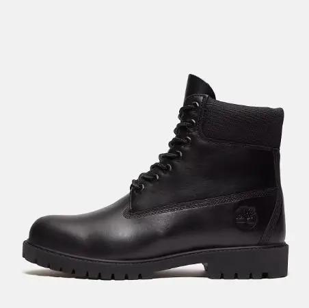 TB0A41MW HRTG 6 IN LACE WATERPROOF BOOT NERO TIMBERLAND