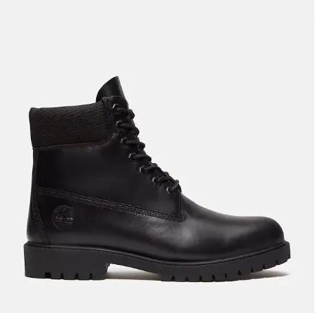 TB0A41MW HRTG 6 IN LACE WATERPROOF BOOT NERO TIMBERLAND
