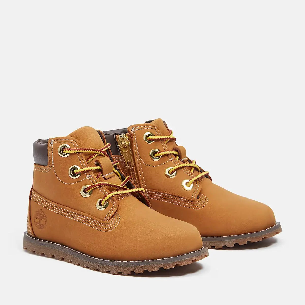 TB1A125Q MID LACE W/ZIP BOOT GIALLO - Alicecalzature