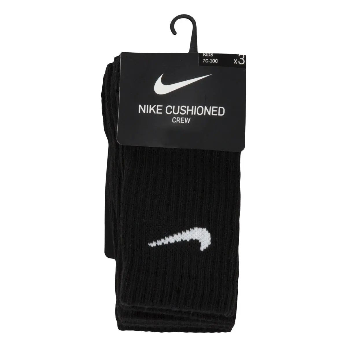 UN0027 BASIC PACK CREW 3PK NERO NIKE