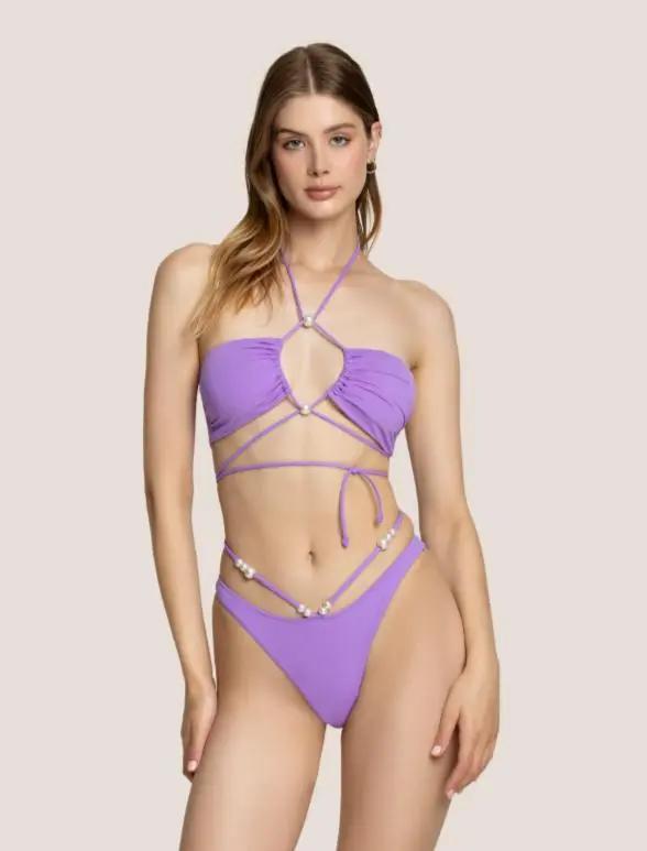 WBWBK4872 FASCIA CON SLIP PERLE LILLA 4GIVENESS