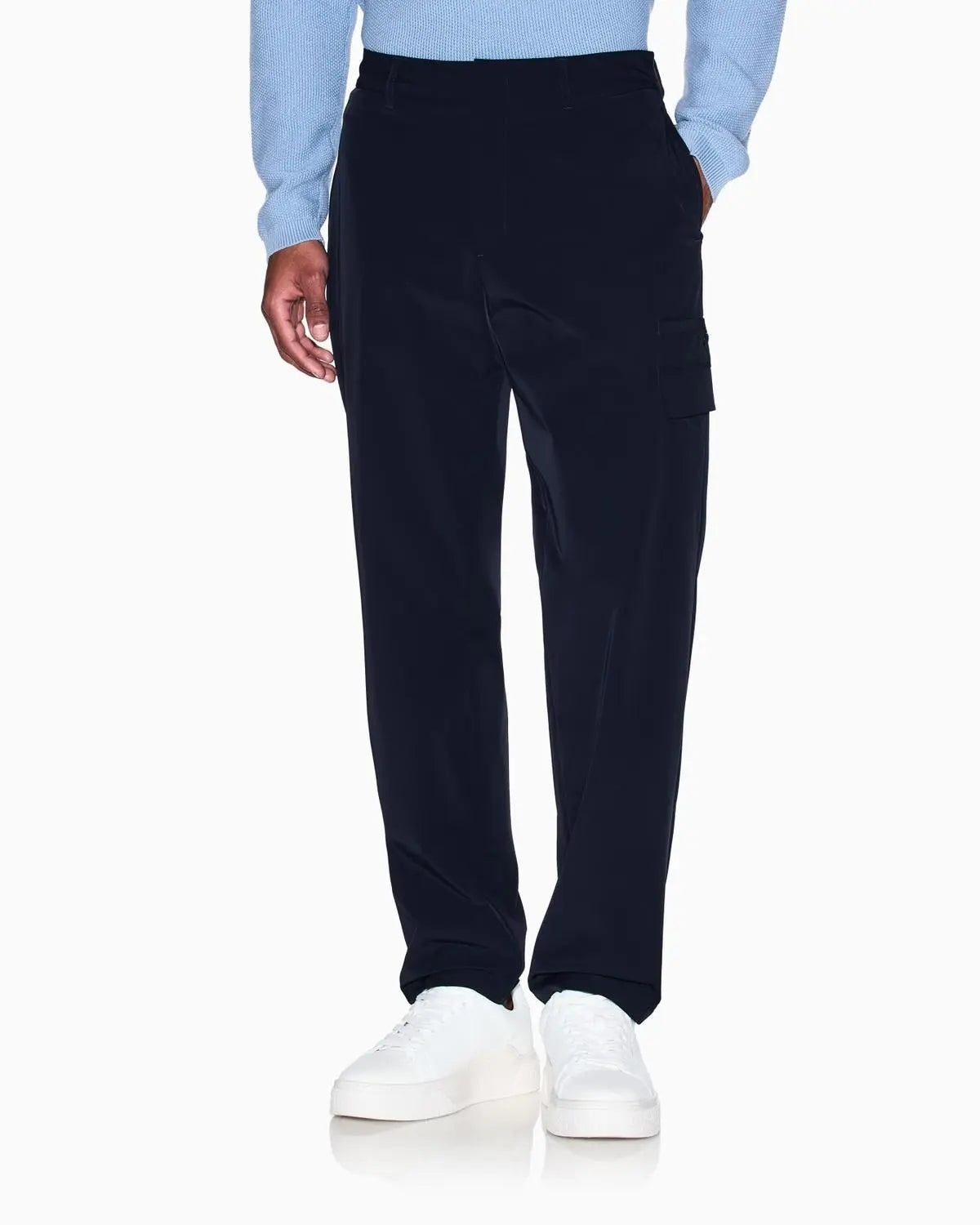 XM001212 AF16635 PANTALONI BLU NAVY ARMANI