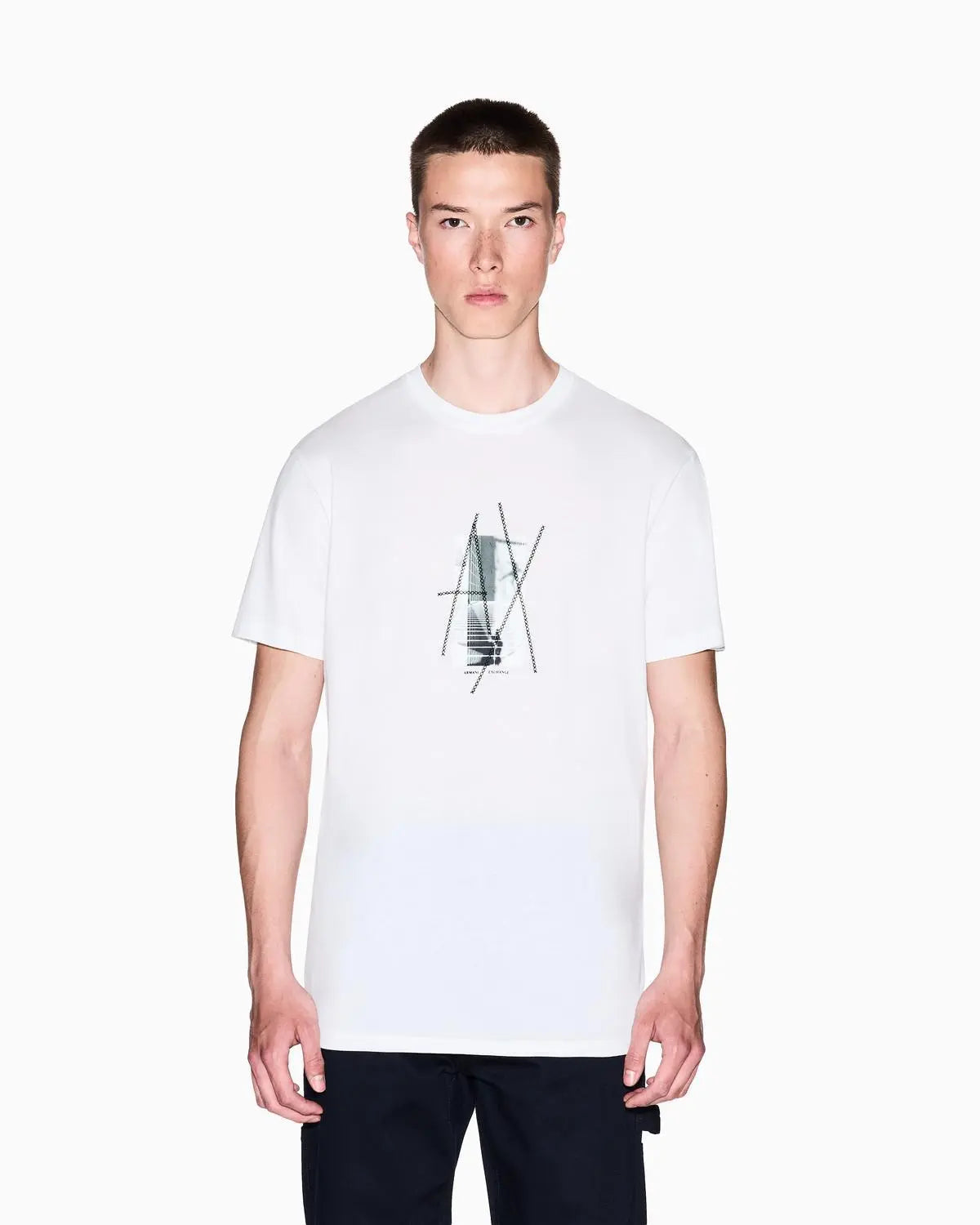 XM001440 AF10358 T-SHIRT BIANCO ARMANI