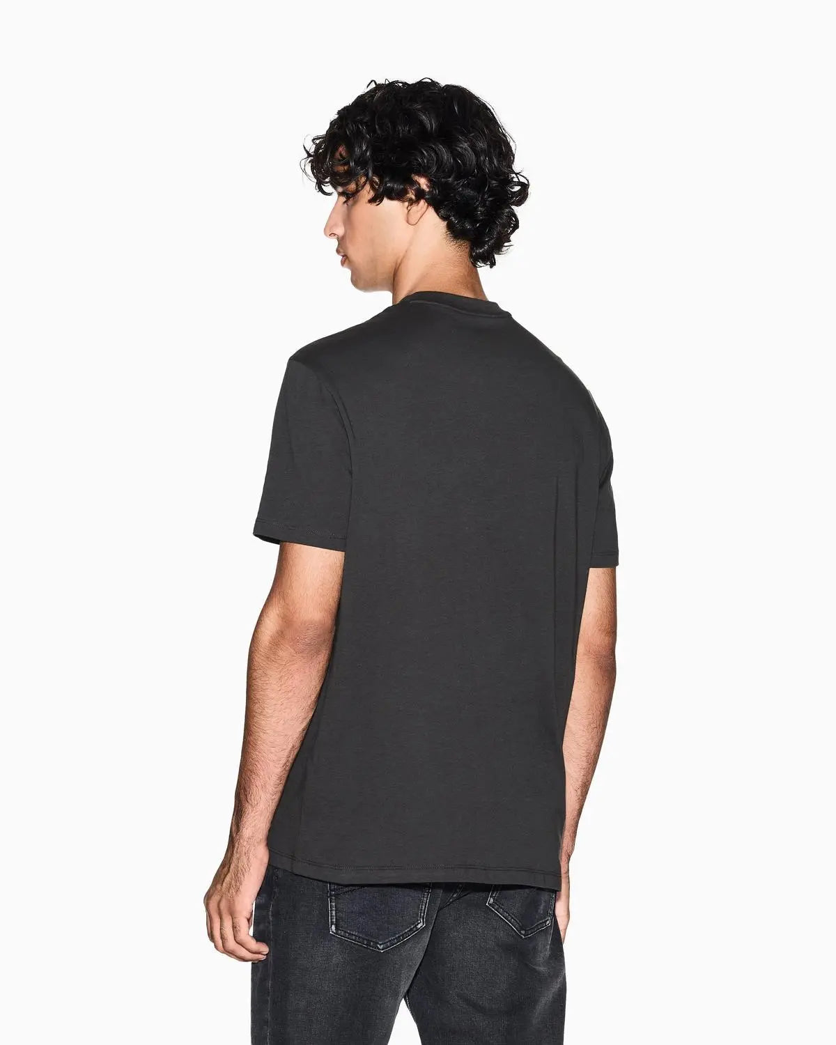 XM001463 AF10356 T-SHIRT CIOCCOLATO ARMANI
