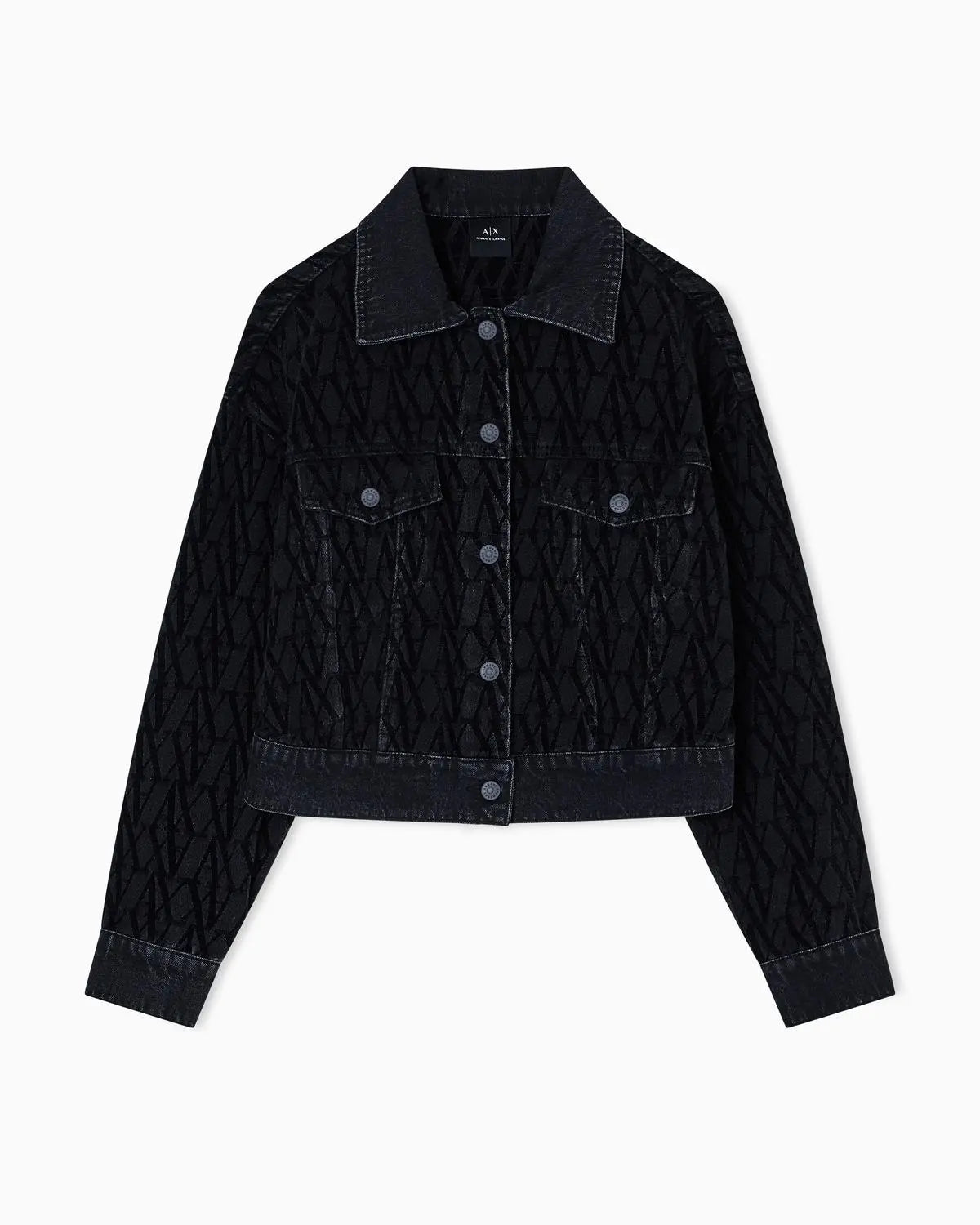 XW000819 AF16092 BLOUSON JACKET NERO ARMANI