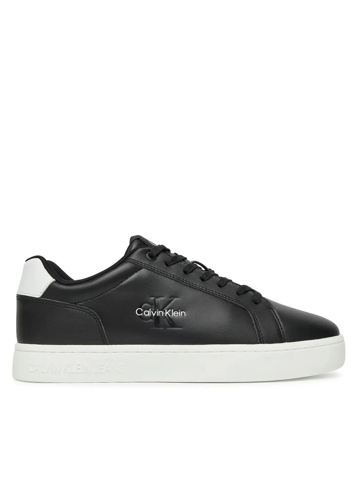YM0YM01369 CLASSIC CUPSOLE MONO LTH NERO/BIANCO CALVIN KLEIN