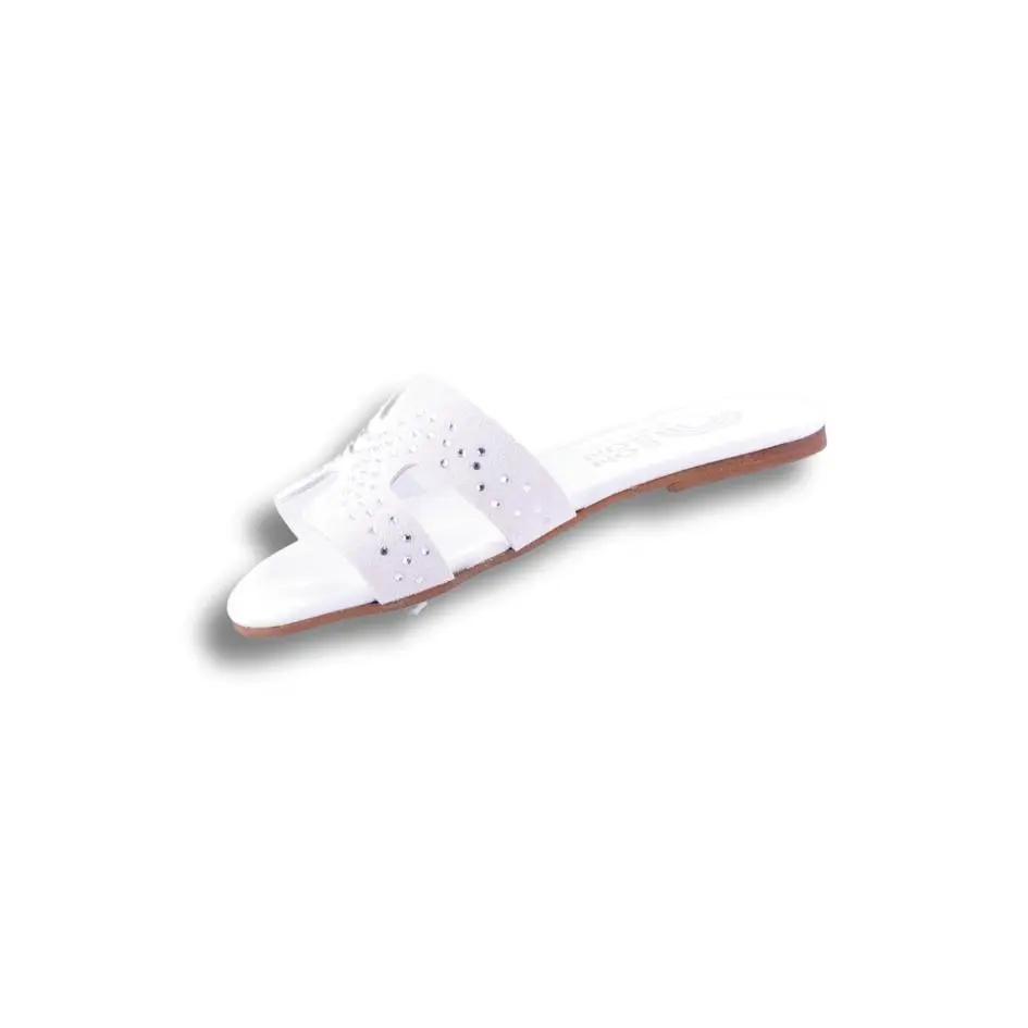 1004EL SANDALI ELE. +STR BIANCO STRASS BON BON