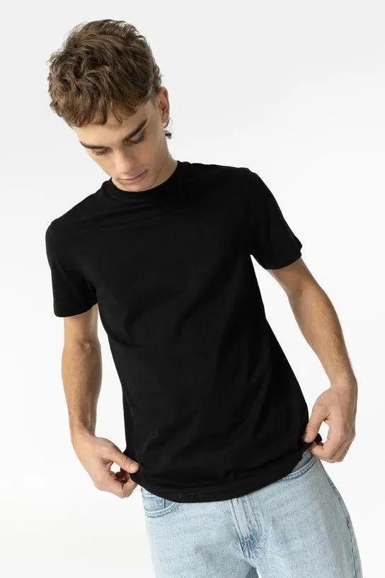 10058978 STEPHAN T-SHIRT NERO TIFFOSI