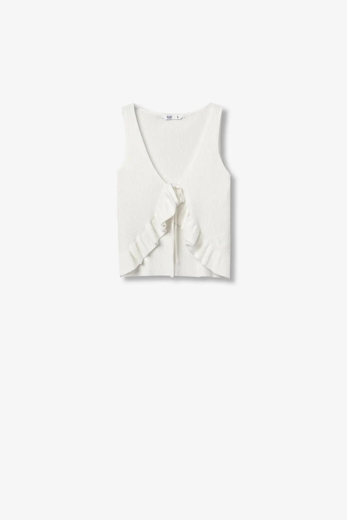 10063649 PHOBIA  CAMISOLA S/S BIANCO TIFFOSI