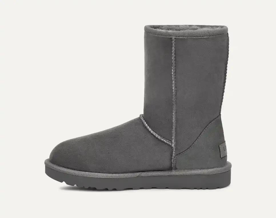 1016223 W CLASSIC SHORT II GRIGIO UGG