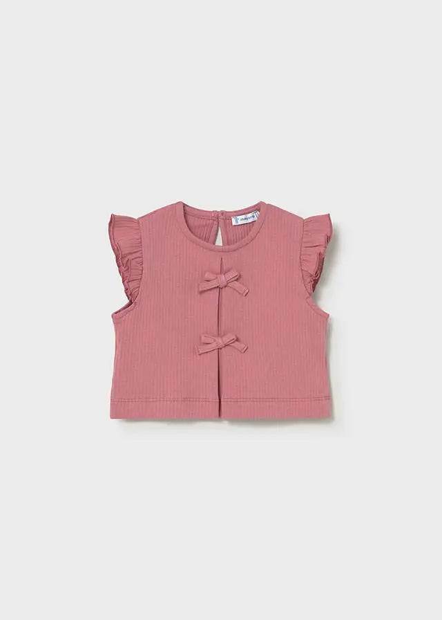 1089 TOP COSTINE BLUSH MAYORAL