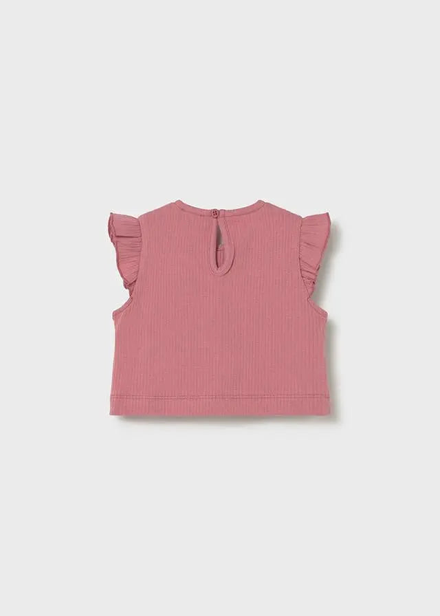1089 TOP COSTINE BLUSH MAYORAL