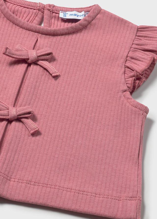 1089 TOP COSTINE BLUSH MAYORAL