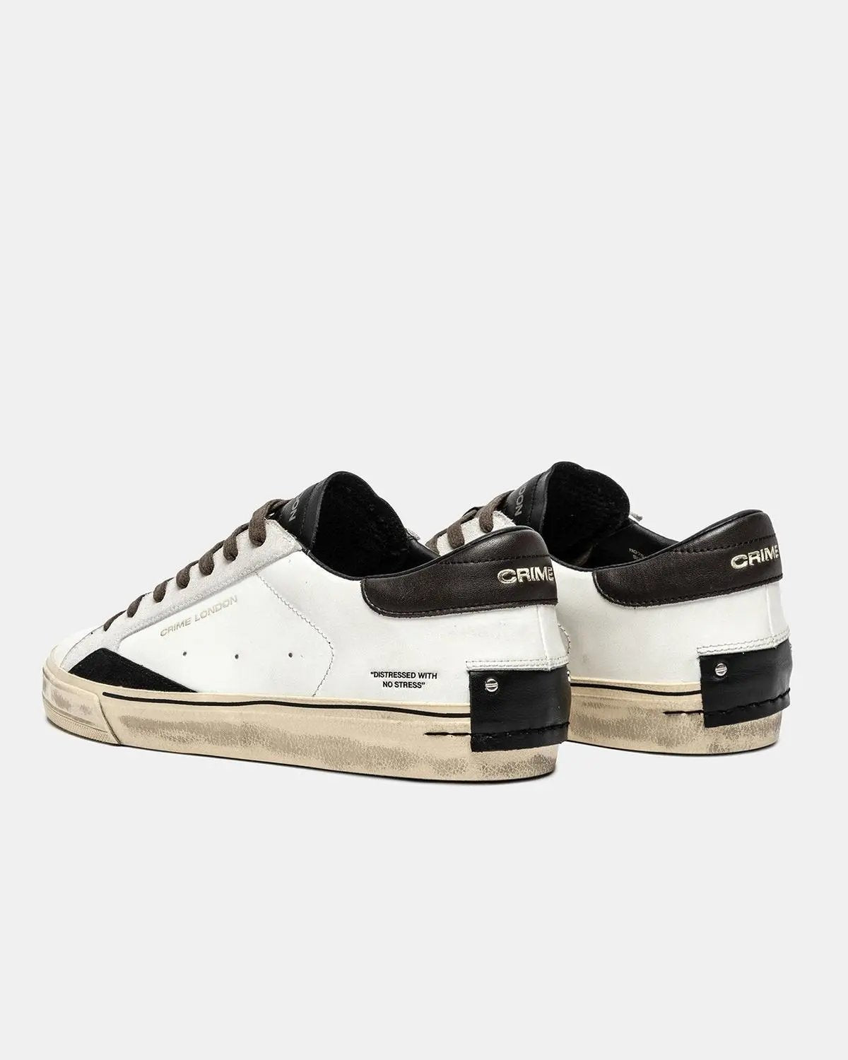 11075 DISTRESSED 2.0 BIANCO CRIME