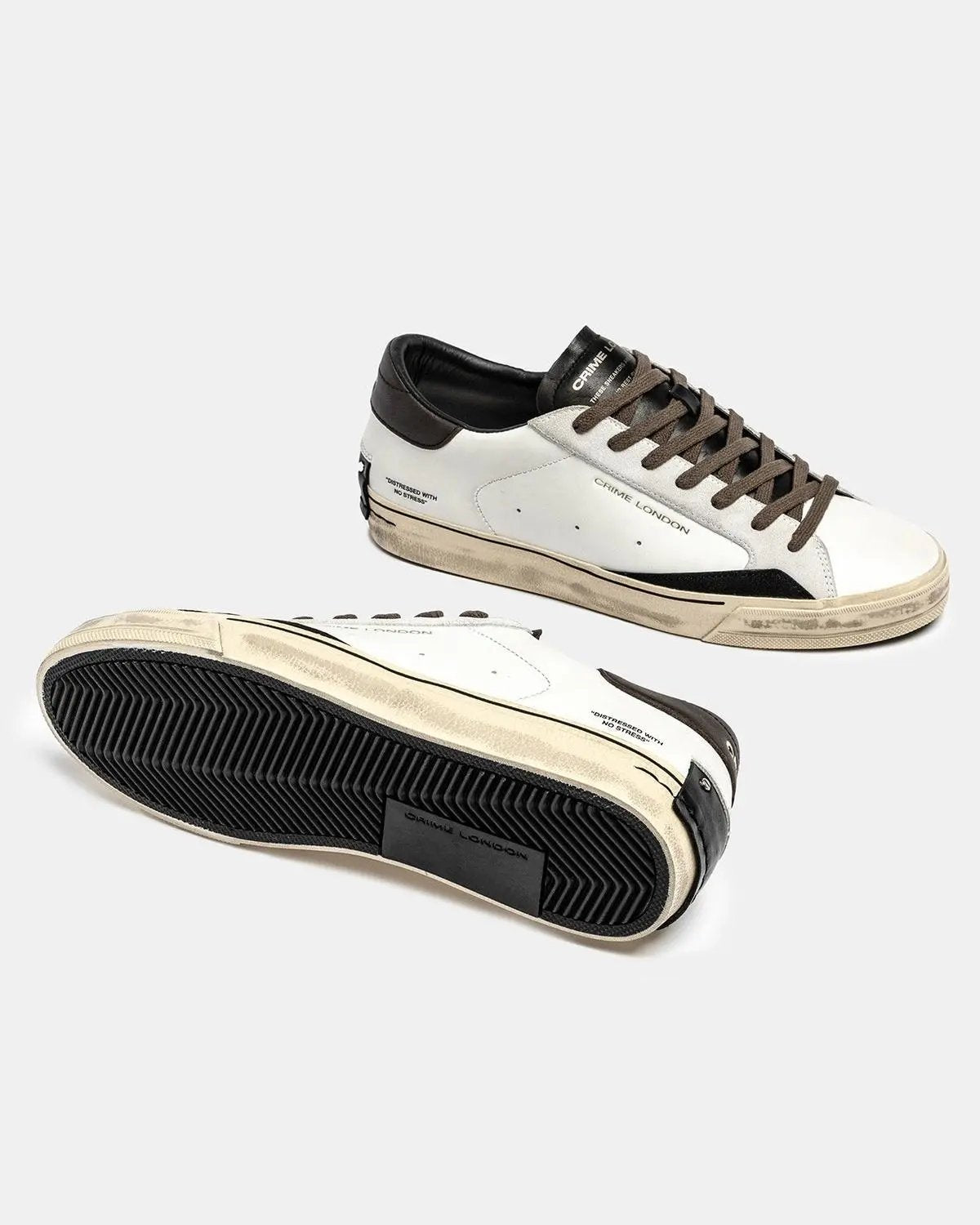 11075 DISTRESSED 2.0 BIANCO CRIME