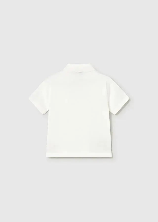1109 POLO M/C TRICOT PANNA MAYORAL