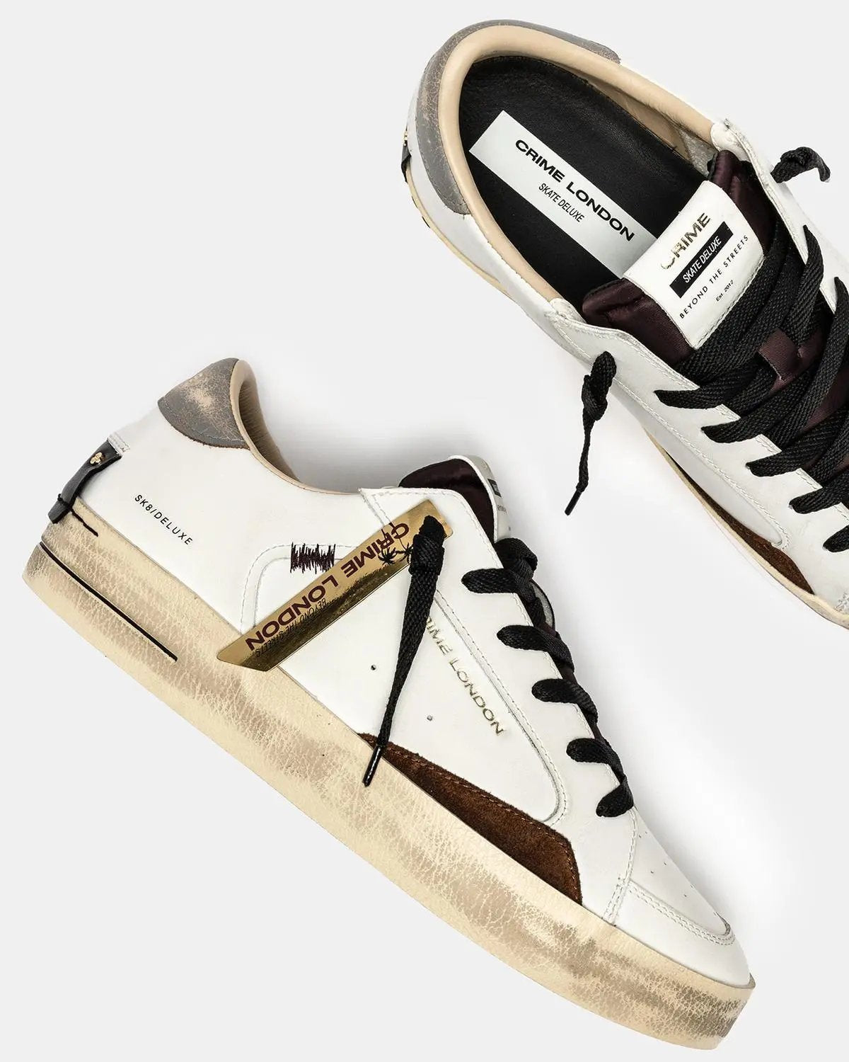 11104 SK8 DELUXE BIANCO CRIME