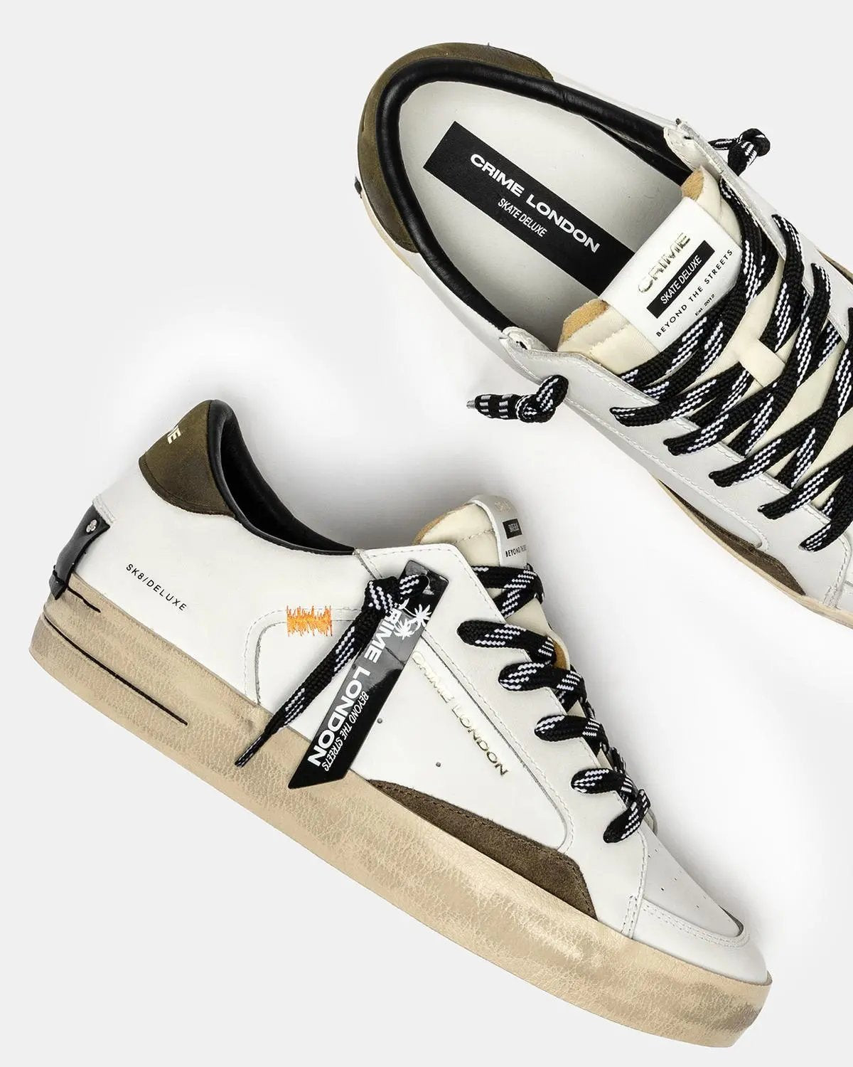 11109 SK8 DELUXE BIANCO CRIME