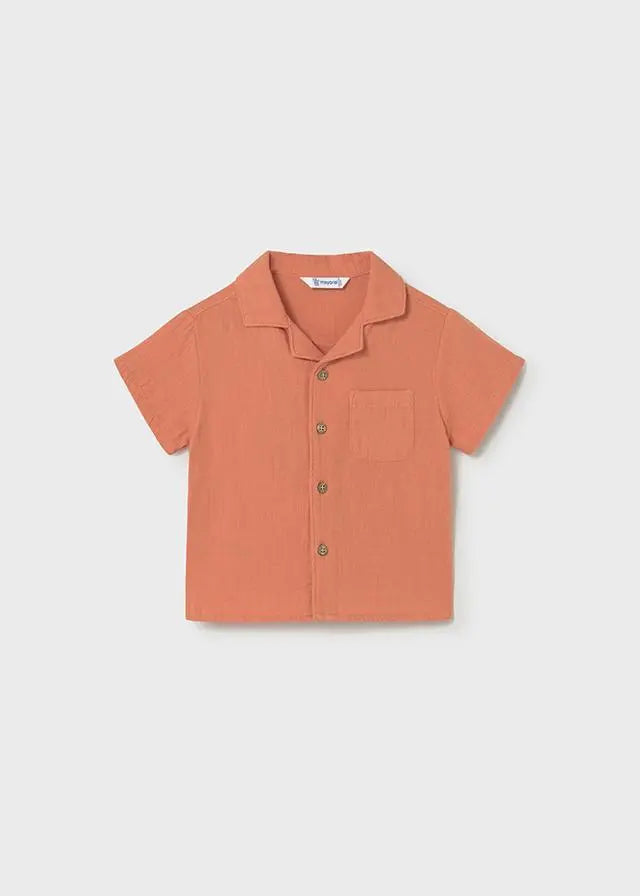1113 CAMICIA M/C BAMBULA ARGILLA MAYORAL