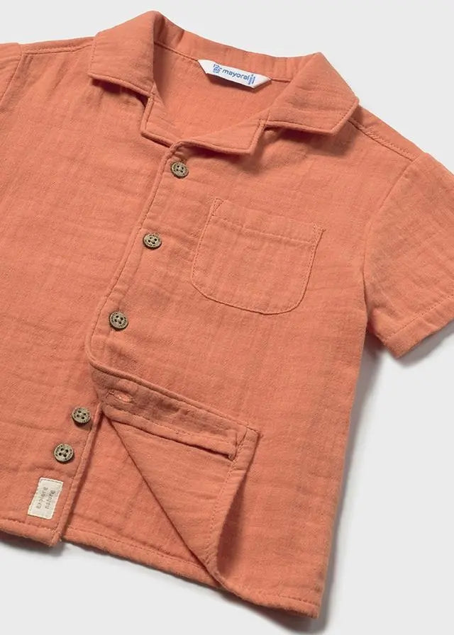 1113 CAMICIA M/C BAMBULA ARGILLA MAYORAL