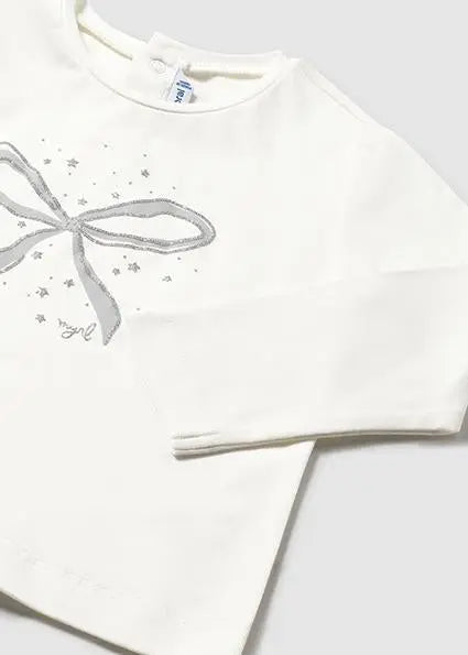 116 MAGLIETTA M/L BASIC PANNA MAYORAL