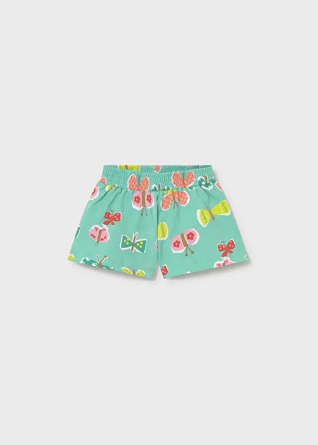1204 PANTALONE CORTO STAMPATO TURCHESE MAYORAL