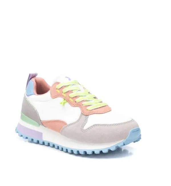 144079 ZAPATO SRA TEXTIL BIANCO XTI