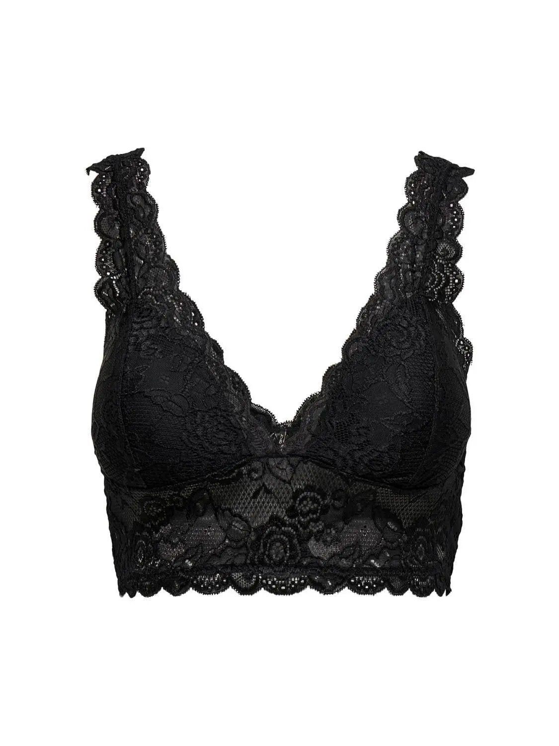 15107599 ONLCHLOE LACE BRA NERO ONLY